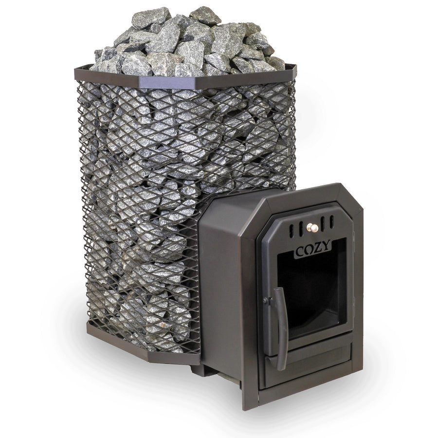 Cozy Heat 18kW Thru-Wall Wood Burning Sauna Stove