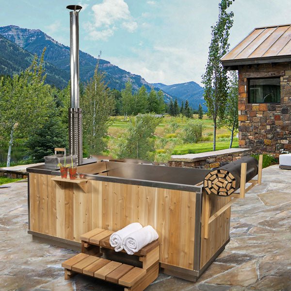 Dundalk Leisure Craft The Starlight Wood Burning Hot Tub