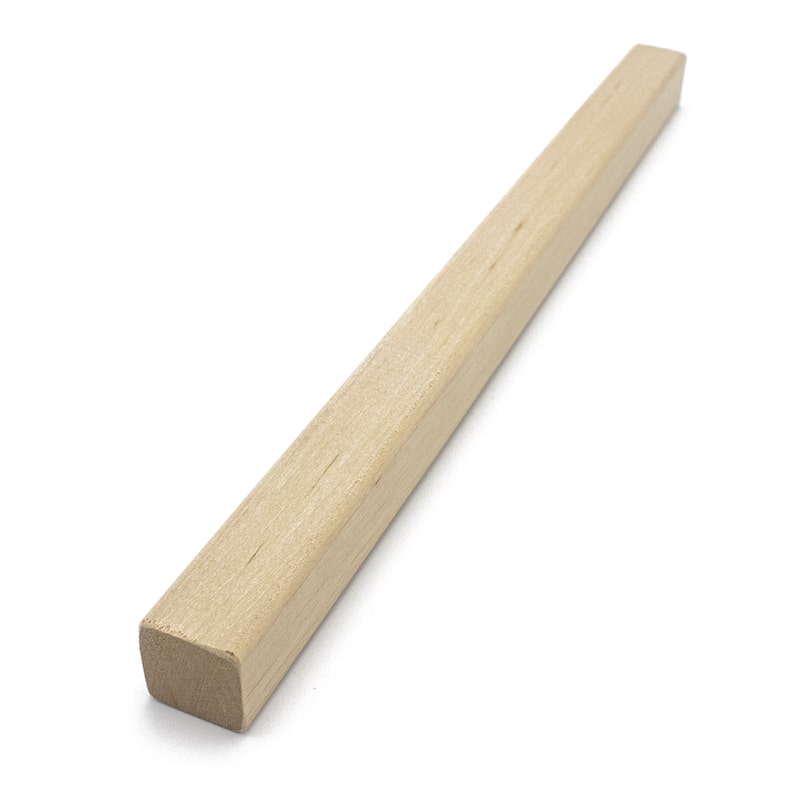 Prosaunas Sauna Wood, Alder 1"x1" Square Molding |  WOOD680