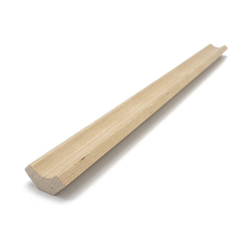 Prosaunas Sauna Wood, Alder 1"x1" Inside Corner Molding | WOOD679