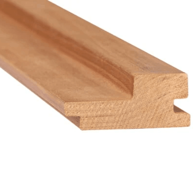 Prosaunas Sauna Wood, Thermo-Aspen Large Gap Wall Cladding, 1"x3" | WOOD666